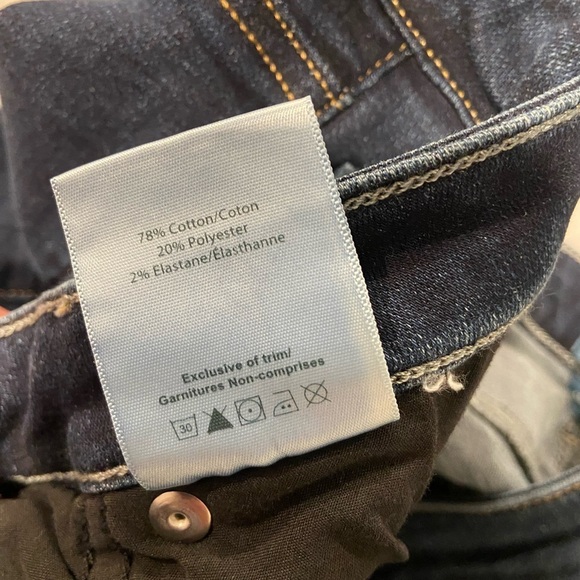 NWT JAG Size 18P Cassie Brisk Blue Mid Rise Slim Fit Straight Leg Jeans - Picture 12 of 13